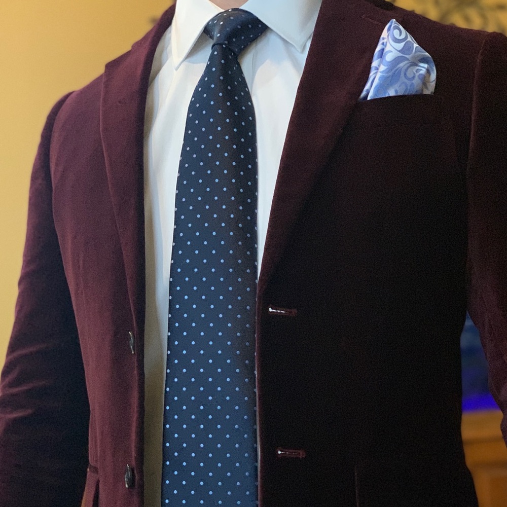 Velvet tux